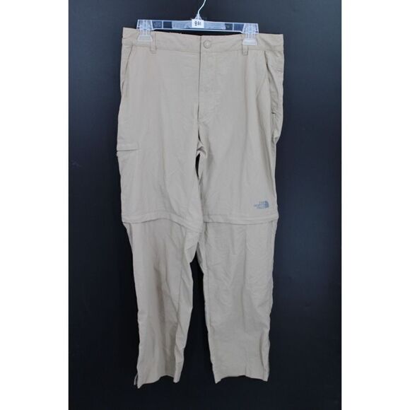 The North Face Men's SIZE 32/31" Tan Convertible Zip-Off Cargo Pants - Picture 1 of 12